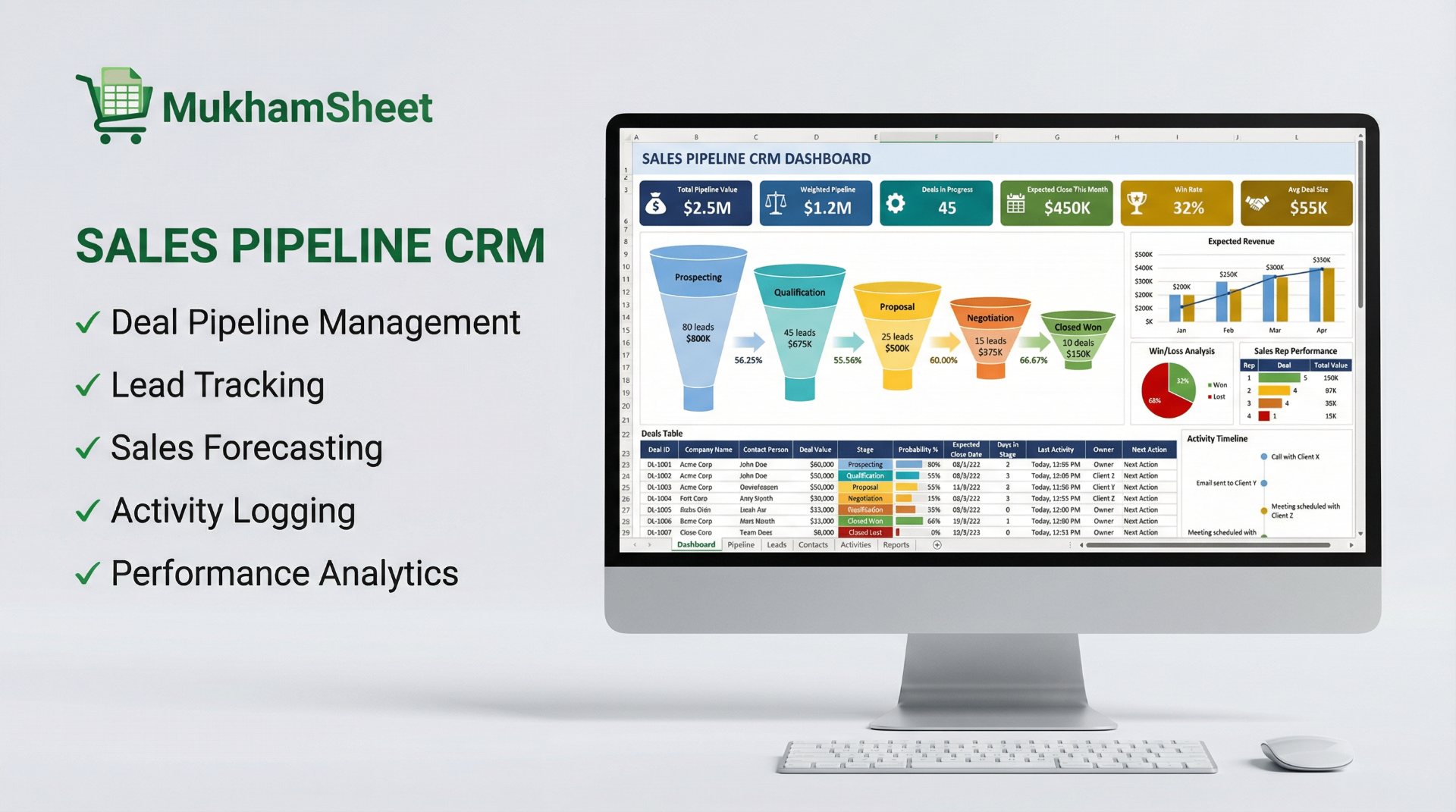 Sales Pipeline Tracker